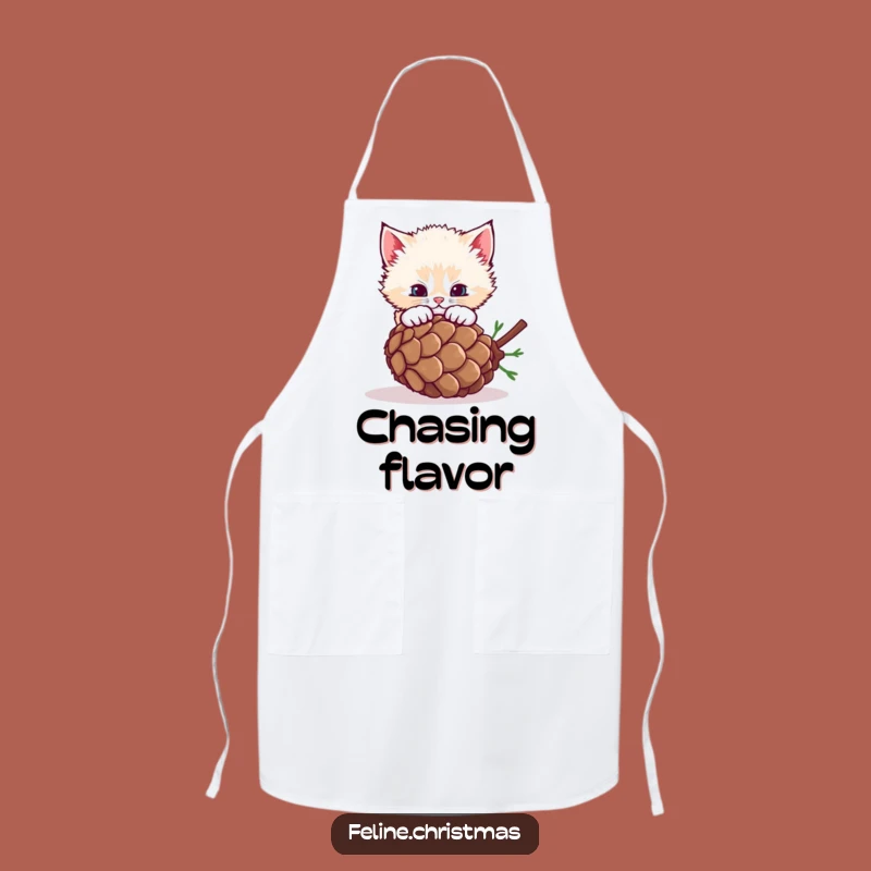 Funny Fluffy Kitten Pinecone Apron - Kitchen's Playful Pal