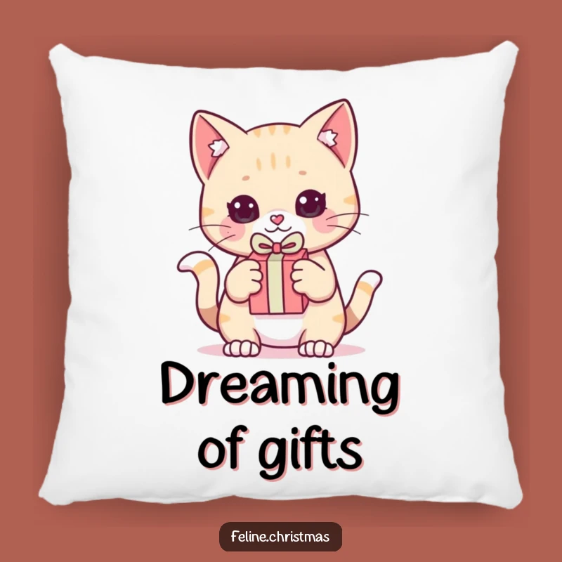 Funny Kawaii Cat Gift Pounce Pillow: Cozy Surprise Accent, Unique Funny Gift!