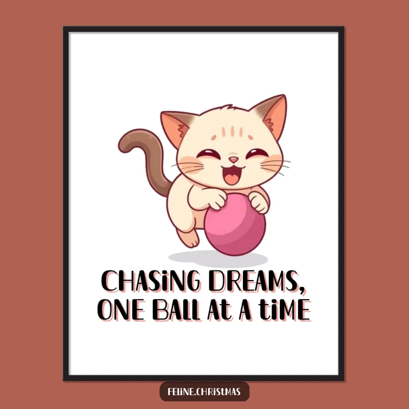 Free Printable Siamese Cat Wall Art: Hilarious Playful Feline, Perfect Downloadable Decor