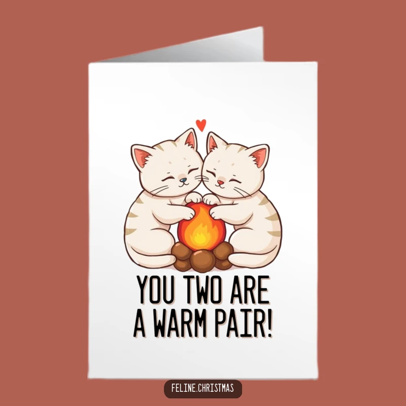 Free Printable Kawaii Cats Congrats Card: Cozy Hearth Pups Downloadable Celebration
