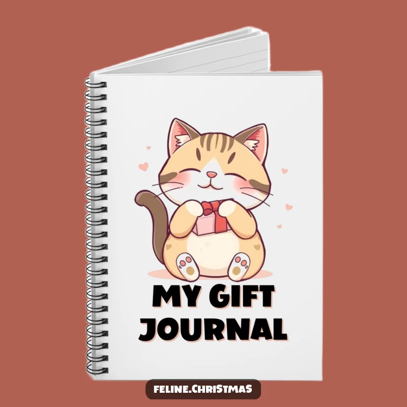 Funny Contented Cat Gift Notebook: Hilarious Journal for Cat Fans and Writers