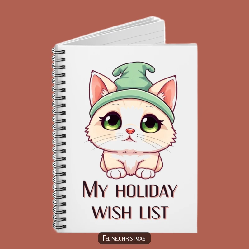 Funny Kawaii Ragdoll Elf Cat Notebook: Hilarious Journaling for Festive Ideas!
